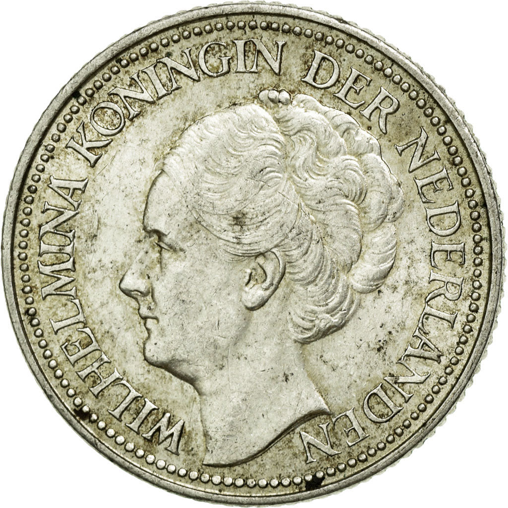 Monnaie, Pays-Bas, Wilhelmina I, 25 Cents, 1941, TTB+, Argent, KM:164