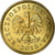 Coin, Poland, 5 Groszy, 2012, Warsaw, EF(40-45), Brass, KM:278
