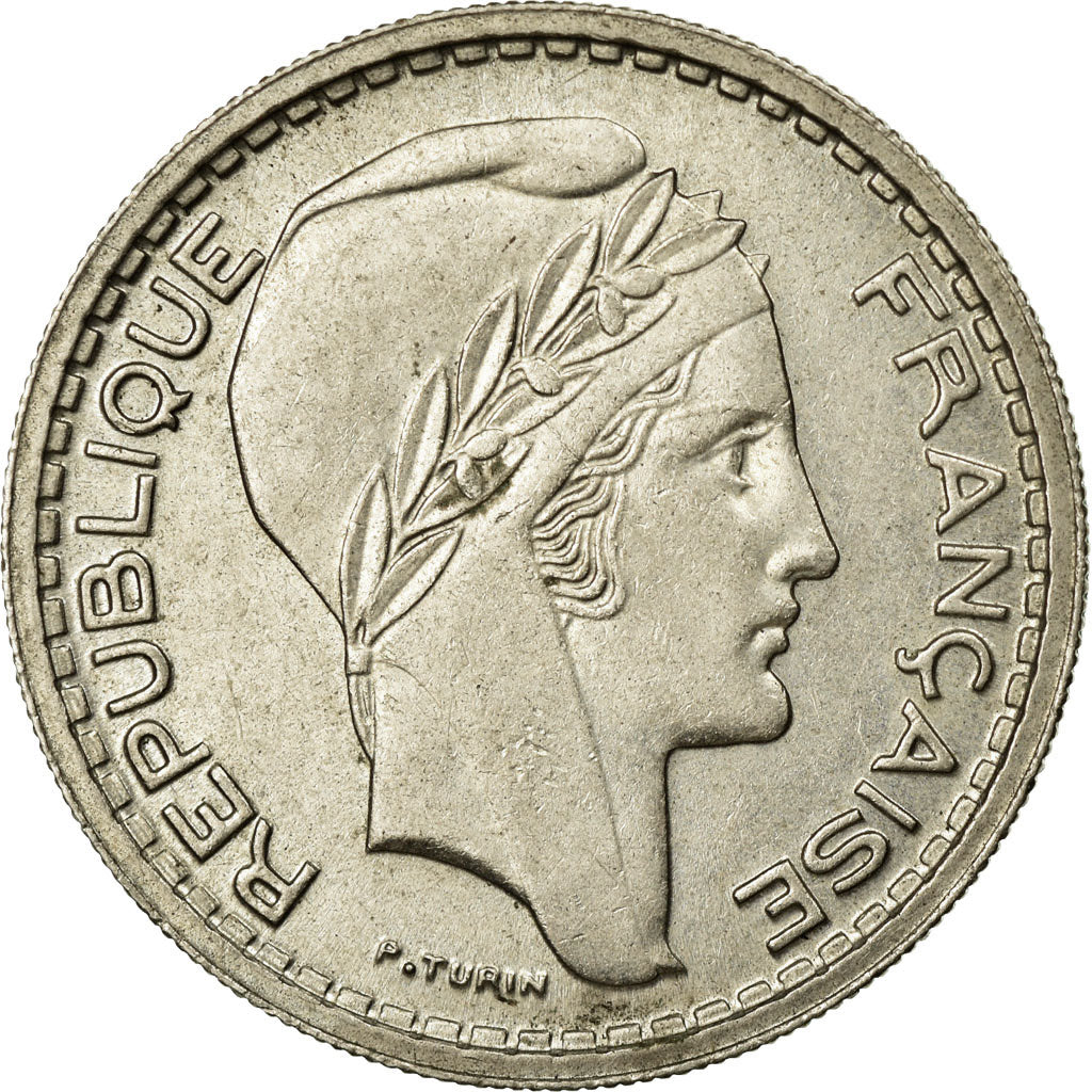 Coin, France, Turin, 10 Francs, 1949, Beaumont le Roger, AU(55-58)