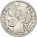 FRANCE, Cérès, 2 Francs, 1870, Paris, KM #817.1, VF(30-35), Silver, 27, Gadoury