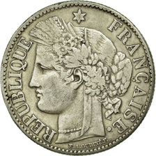 Monnaie, France, Cérès, 2 Francs, 1887, Paris, TB+, Argent, KM:817.1