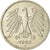 Moneda, ALEMANIA - REPÚBLICA FEDERAL, 5 Mark, 1992, Stuttgart, MBC, Cobre -