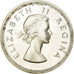 Coin, South Africa, Elizabeth II, 5 Shillings, 1954, EF(40-45), Silver, KM:52