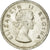 Moneda, Sudáfrica, Elizabeth II, 5 Shillings, 1958, MBC, Plata, KM:52
