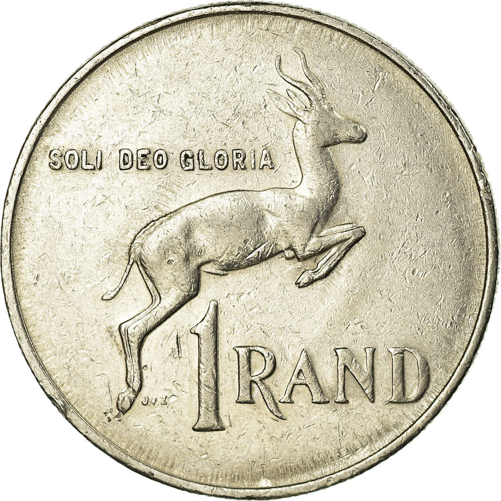 Coin, South Africa, Rand, 1985, EF(40-45), Nickel, KM:117