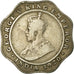 Coin, INDIA-BRITISH, George V, 4 Annas, 1920, VF(30-35), Copper-nickel, KM:519