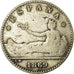 Coin, Spain, Provisional Government, 50 Centimos, 1869, VF(20-25), Silver