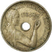 Coin, Spain, 25 Centimos, 1934, EF(40-45), Copper-nickel, KM:751