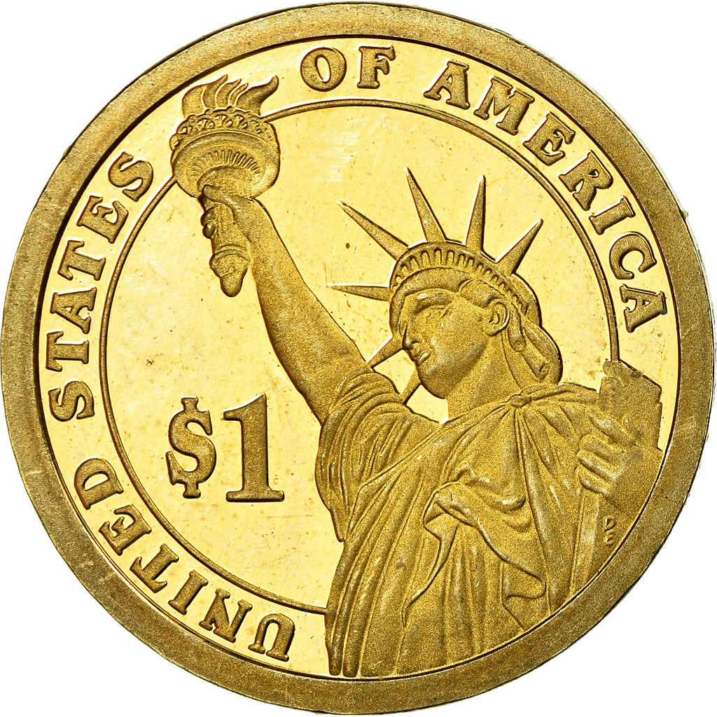 Monnaie, États-Unis, Dollar, 2007, U.S. Mint, James Madison, SUP