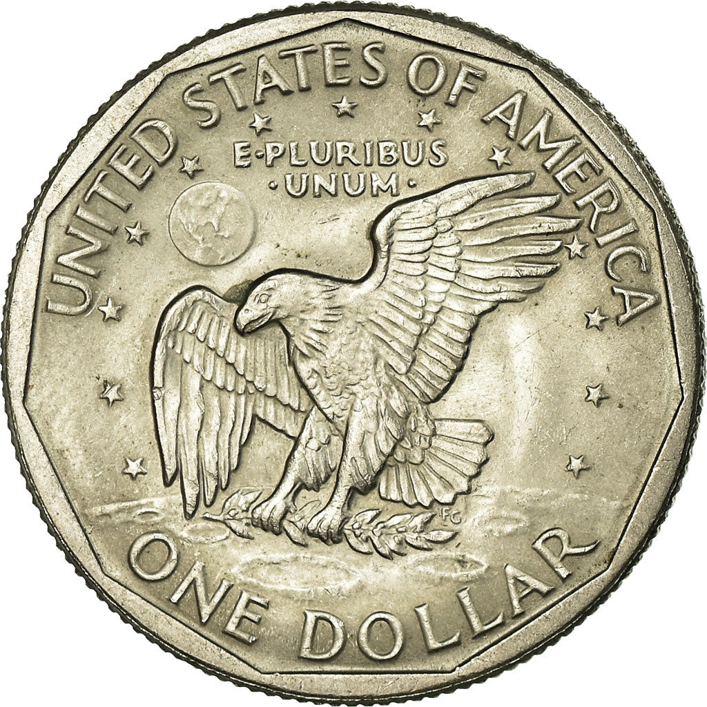 Coin, United States, Susan B. Anthony Dollar, Dollar, 1979, U.S. Mint, San