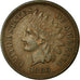 Coin, United States, Indian Head Cent, Cent, 1866, U.S. Mint, Philadelphia
