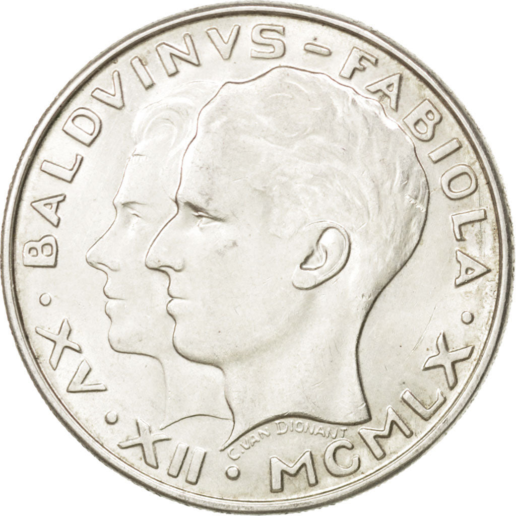 Belgique, Baudouin Ier, 50 Francs 1960, KM 152.1