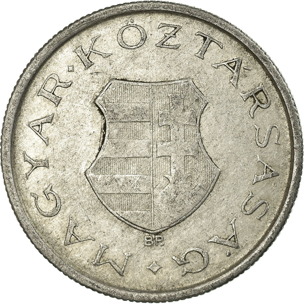 Coin, Hungary, 2 Forint, 1946, Budapest, VF(30-35), Aluminum, KM:533