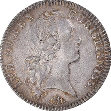 França, Token, Luís XV, Corporations, Perruquiers et Barbiers, 1719