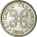 Coin, Finland, 5 Markkaa, 1956, EF(40-45), Nickel Plated Iron, KM:37a
