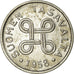 Coin, Finland, Markka, 1958, EF(40-45), Nickel Plated Iron, KM:36a
