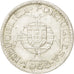 ANGOLA, 10 Escudos, 1955, KM #73, AU(55-58), Silver, 24.0, 4.98