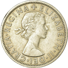Coin, Great Britain, Elizabeth II, 1/2 Crown, 1959, EF(40-45), Copper-nickel
