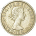 Coin, Great Britain, Elizabeth II, 1/2 Crown, 1959, EF(40-45), Copper-nickel