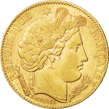 FRANCE, Cérès, 10 Francs, 1899, Paris, KM #830, AU(50-53), Gold, Gadoury #1016, 