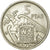 Munten, Spanje, Caudillo and regent, 5 Pesetas, 1969, ZF, Copper-nickel, KM:786