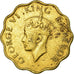 Coin, INDIA-BRITISH, George VI, Anna, 1942, EF(40-45), Nickel-brass, KM:537a