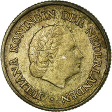 Moneta, Antille olandesi, Juliana, 1/4 Gulden, 1965, BB, Argento, KM:4