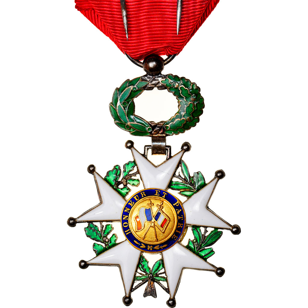 França, Légion d'Honneur, Troisième République, Medal, 1870, Não colocada