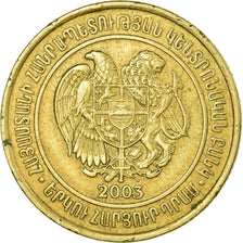 Moneda, Armenia, 200 Dram, 2003, MBC, Latón, KM:96