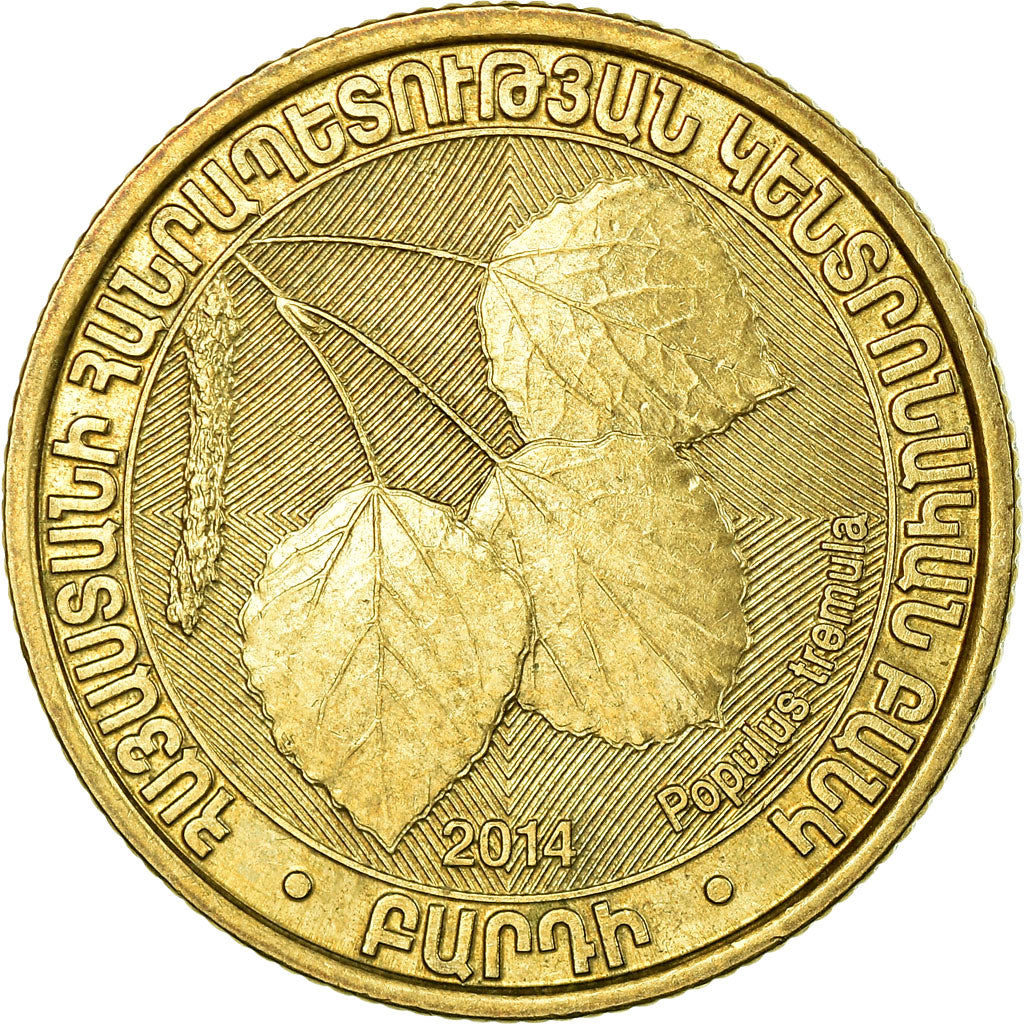 Monnaie, Armenia, 200 Dram, 2014, TTB, Laiton, KM:287