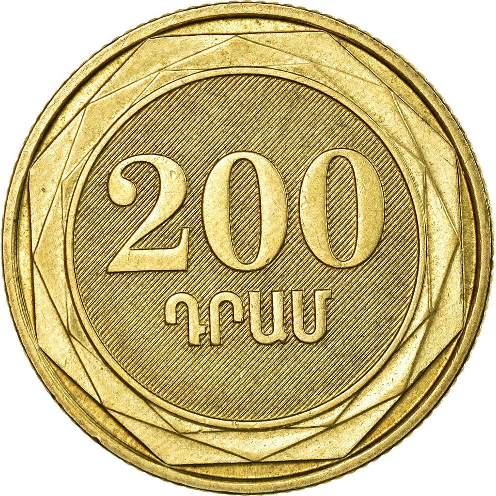 Monnaie, Armenia, 200 Dram, 2014, TTB, Laiton, KM:287