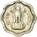 Coin, INDIA-REPUBLIC, 2 Naye Paise, 1958, EF(40-45), Copper-nickel, KM:11