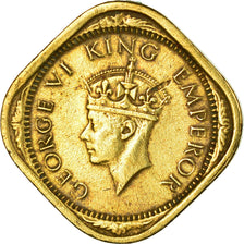 Moneta, INDIA - BRITANNICA, George VI, 1/2 Anna, 1943, Bombay, BB