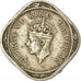 Coin, INDIA-BRITISH, George VI, 1/2 Anna, 1946, Bombay, EF(40-45)
