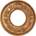 Coin, INDIA-BRITISH, George VI, Pice, 1945, EF(40-45), Bronze, KM:533