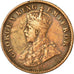 Coin, INDIA-BRITISH, George V, 1/4 Anna, 1920, EF(40-45), Bronze, KM:512