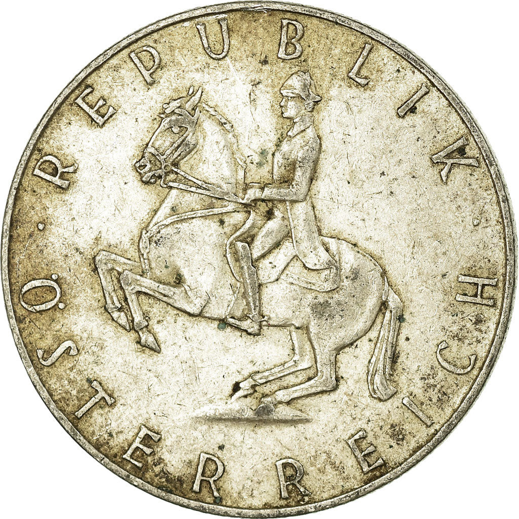 Moneta, Austria, 5 Schilling, 1966, EF(40-45), Srebro, KM:2889