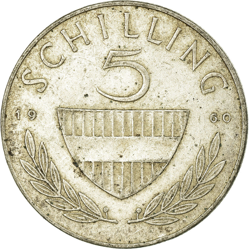Moneta, Austria, 5 Schilling, 1966, EF(40-45), Srebro, KM:2889