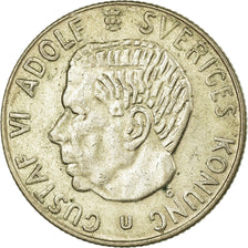 Coin, Sweden, Gustaf VI, Krona, 1968, EF(40-45), Silver, KM:826