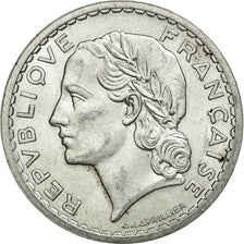 Moneta, Francja, Lavrillier, 5 Francs, 1946, VF(20-25), Aluminium, KM:888b.1