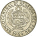 Coin, Peru, 5 Soles, 1969, Lima, EF(40-45), Gold, KM:235