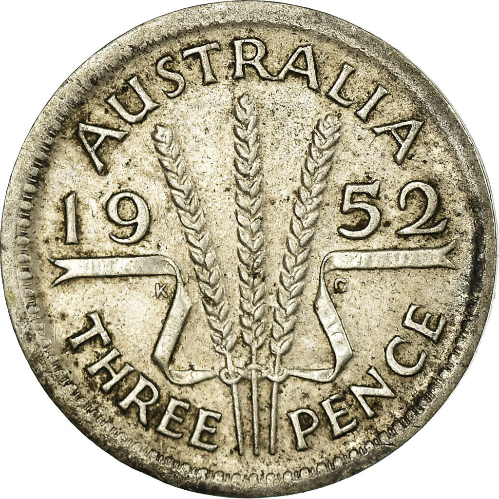 Moneta, Australia, Elizabeth II, Threepence, 1959, Melbourne, BB, Argento, KM:57
