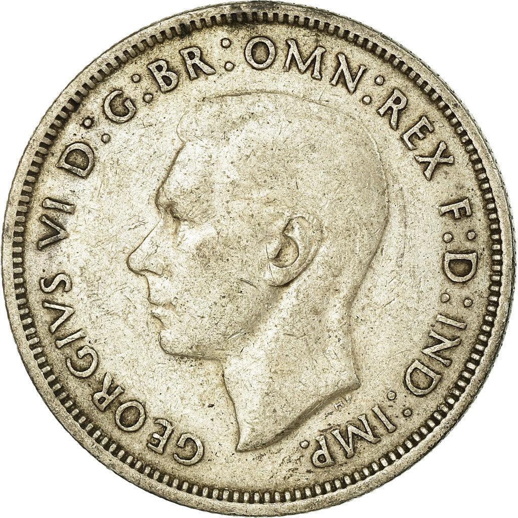 Coin, Australia, George VI, Florin, 1938, EF(40-45), Silver, KM:40