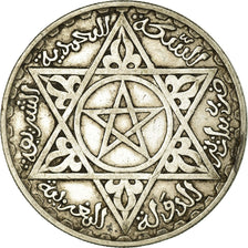 Coin, Morocco, Mohammed V, 200 Francs, 1953, Paris, EF(40-45), Silver, KM:53