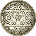 Coin, Morocco, Mohammed V, 200 Francs, 1953, Paris, EF(40-45), Silver, KM:53