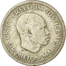 Coin, Sierra Leone, 5 Cents, 1964, British Royal Mint, VF(20-25), Copper-nickel