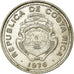 Coin, Costa Rica, 10 Centimos, 1976, EF(40-45), Copper-nickel, KM:185.2