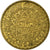 Moneda, Marruecos, Mohammed V, 50 Francs, 1951, Paris, MBC, Aluminio - bronce