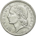 Monnaie, France, Lavrillier, 5 Francs, 1945, Beaumont le Roger, SUP, Aluminium