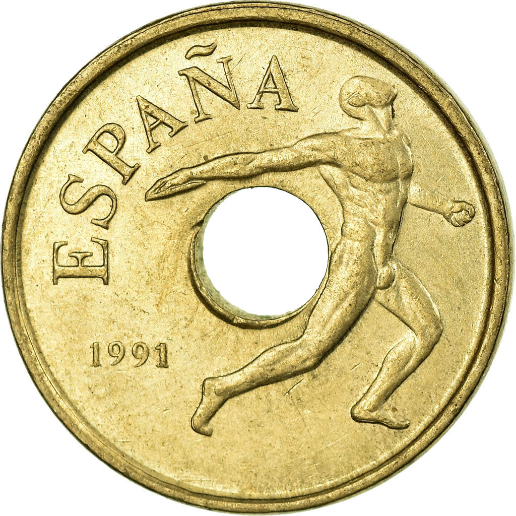 Coin, Spain, Juan Carlos I, 25 Pesetas, 1997, Madrid, EF(40-45)